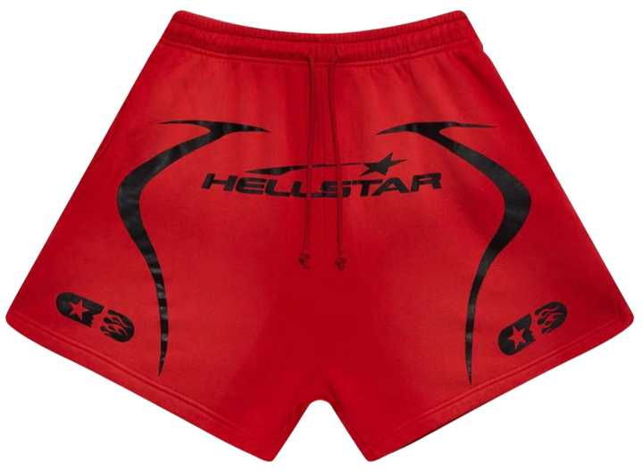 Hellstar 'Warm Up Shorts' Red