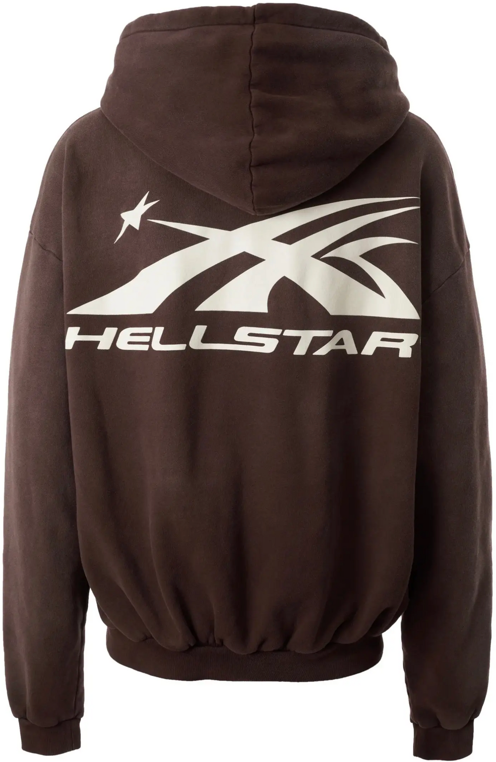 Hellstar Sports 'Brown' Zip-Up Hoodie