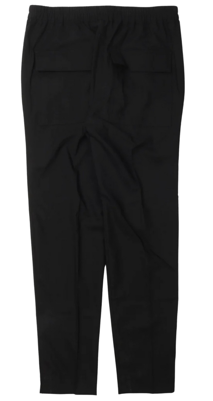 Rick Owens 'Drawstring' Black Long Pants