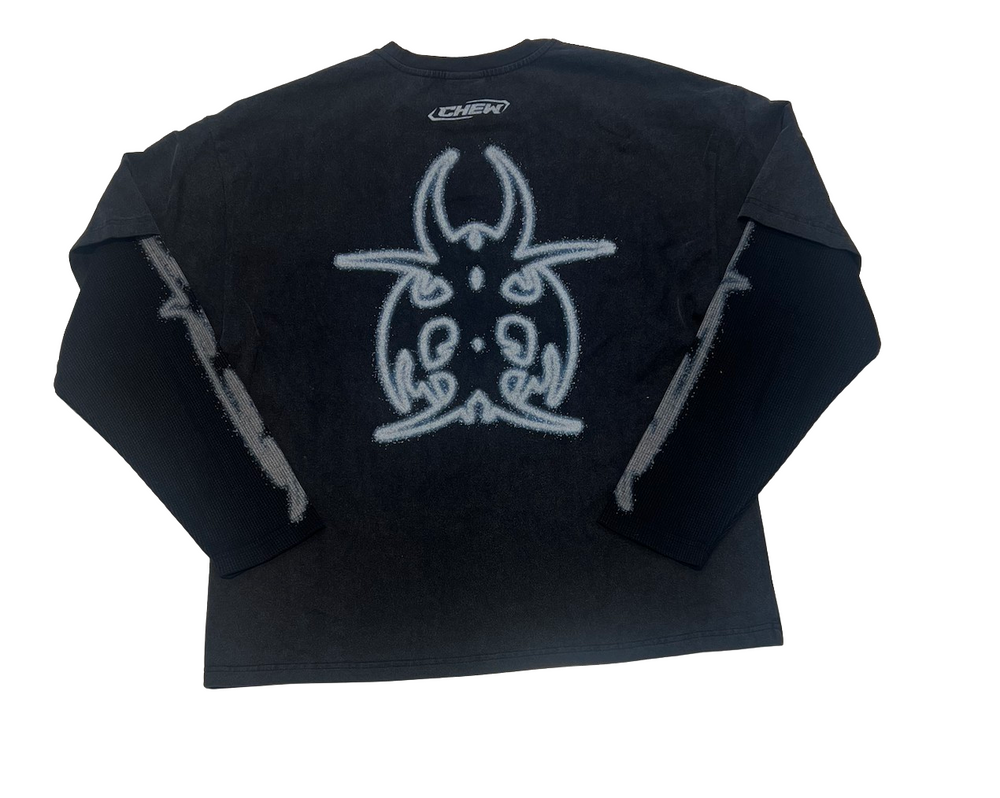 Chew Forever 'Astra Roach' Black Longsleeve