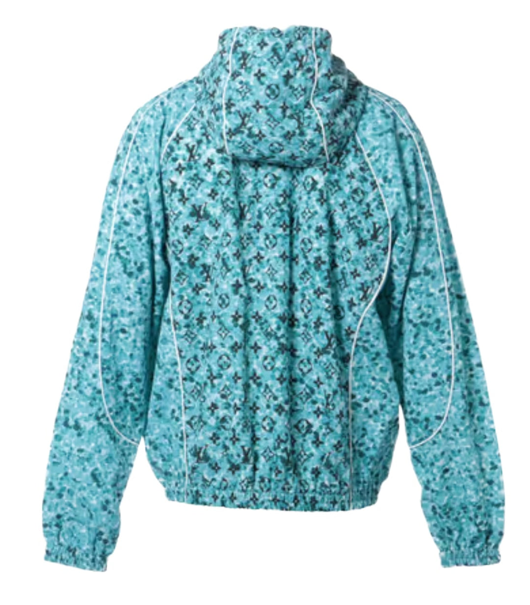 Louis Vuitton 'Teal' Nylon Jacket