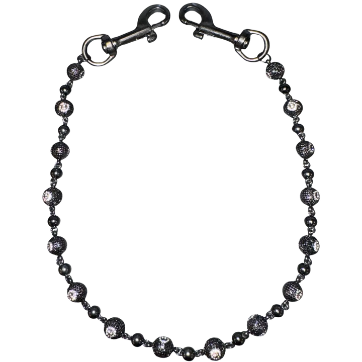 Starchain World '8 Ball' 26.5in Black Wallet Chain