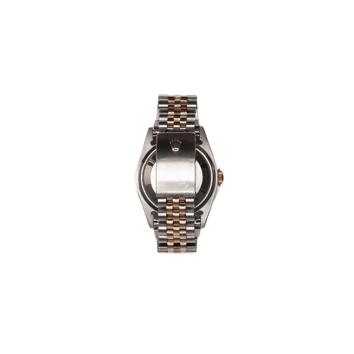 Rolex DateJust 'Champagne Dial' Two Tone Diamond Bezel Jubilee