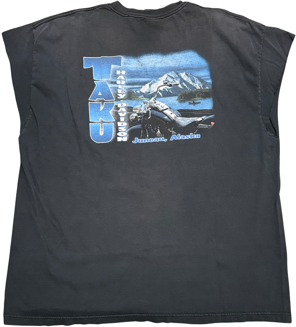 Harley Davidson 'Taku' Vintage Cutoff Tee