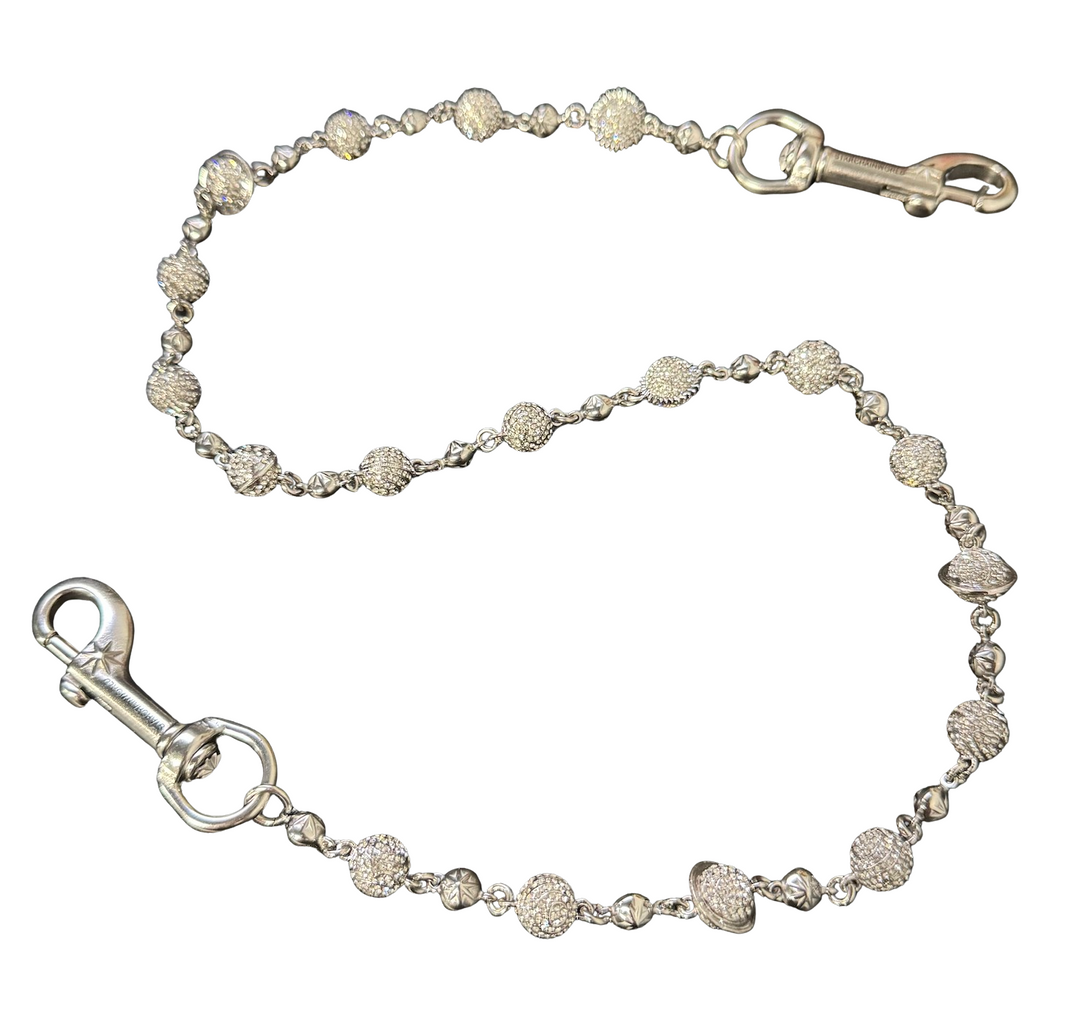 Starchain World 'Galaxy' 26.5in Starball White Wallet Chain