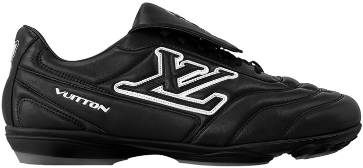 Louis Vuitton 'Black' Footprint Sneakers