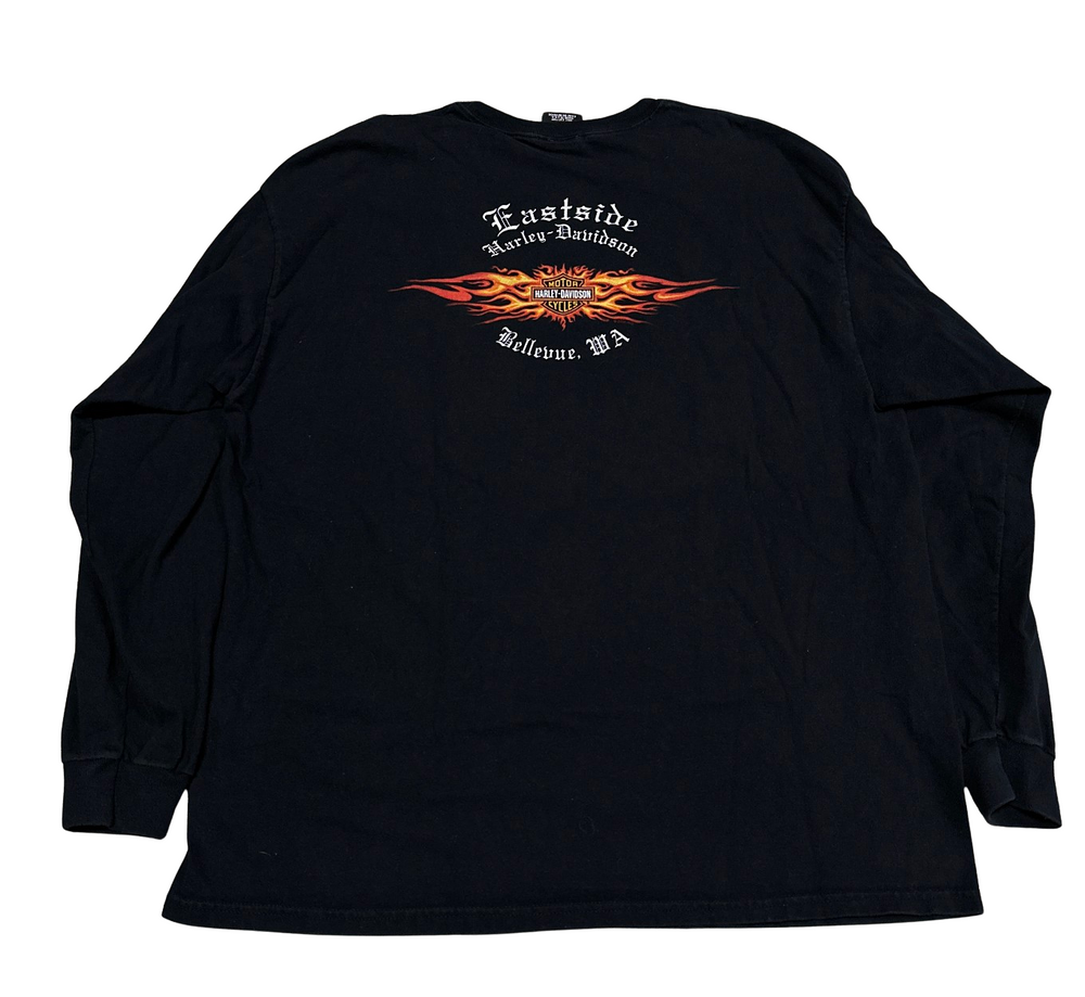 Harley Davidson 'Bellevue, WA' Vintage Dice Longsleeve