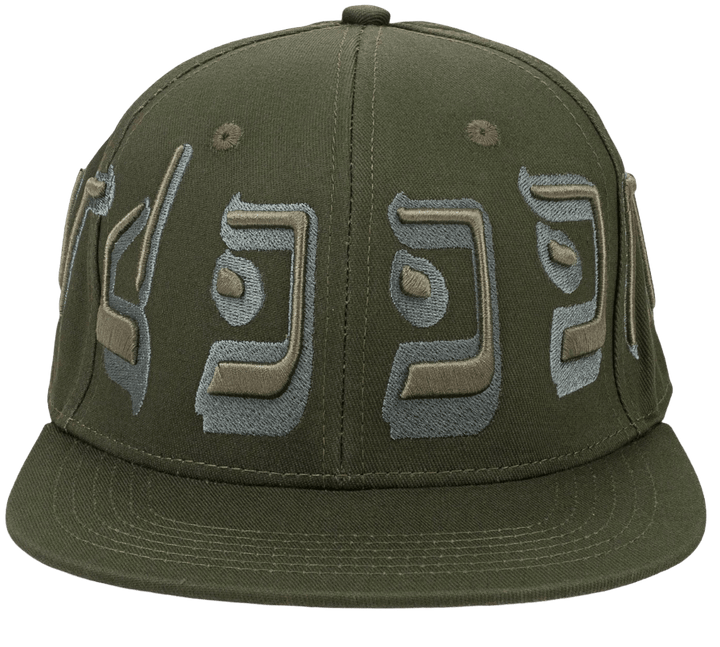 Murd333r.fm 'Green Clay' Fitted Baseball Hat