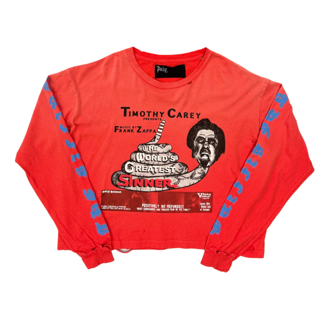 Paly 'East of Eden' Red Longsleeve Tee