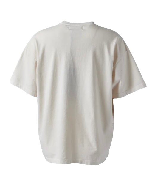 Satoshi Nakamoto 'Vintage Upside Down Cream' Tee