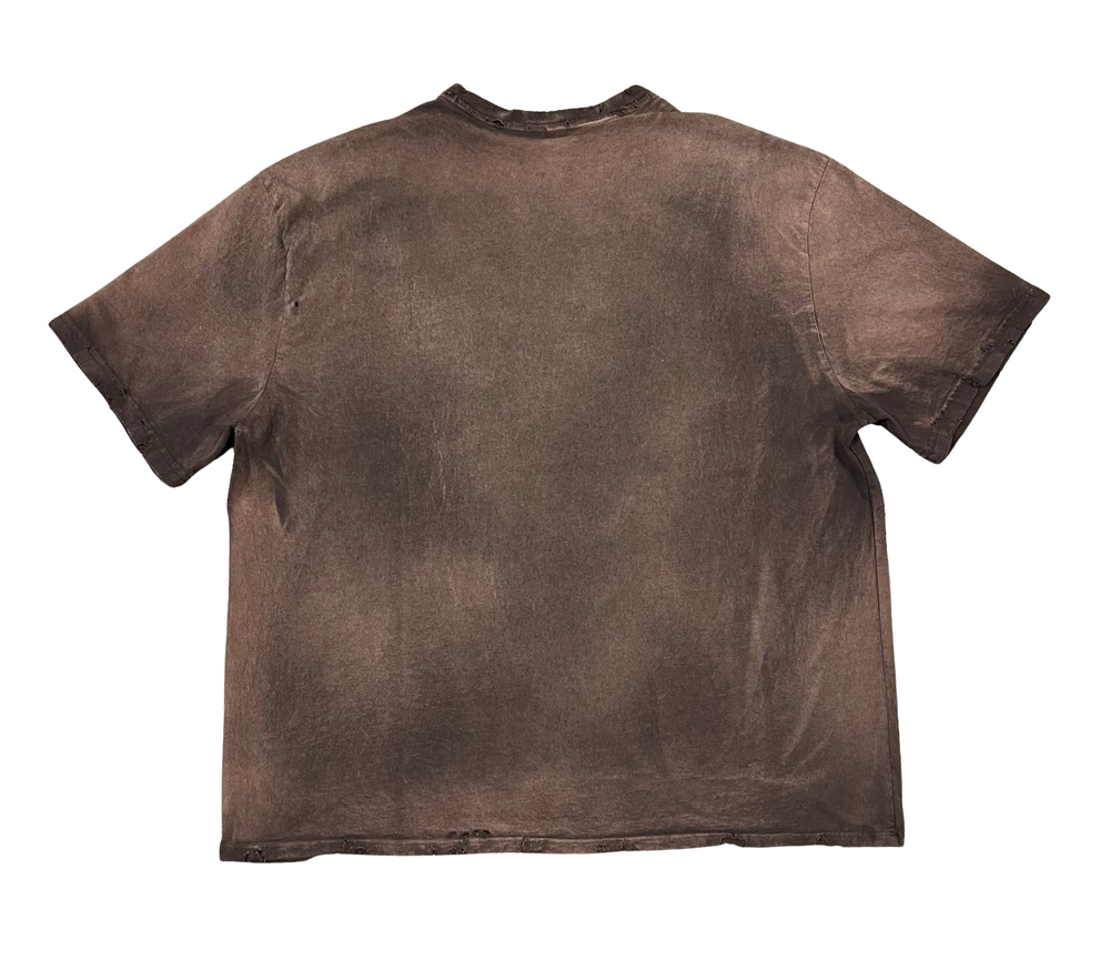 Gold+Vintage Gallery Raspberry Hills 'RDF' Brown Tee