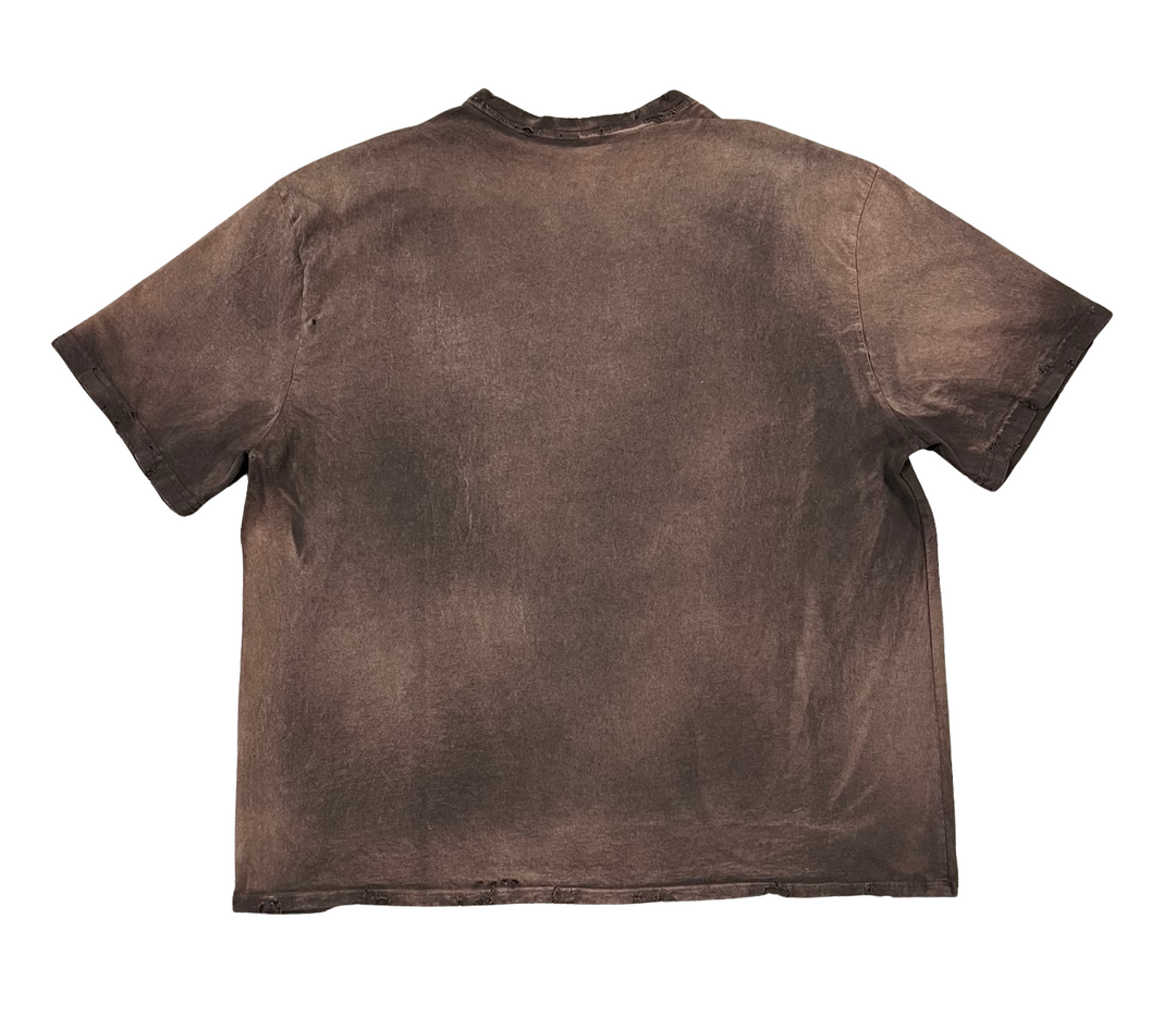 Gold+Vintage Gallery Raspberry Hills 'RDF' Brown Tee