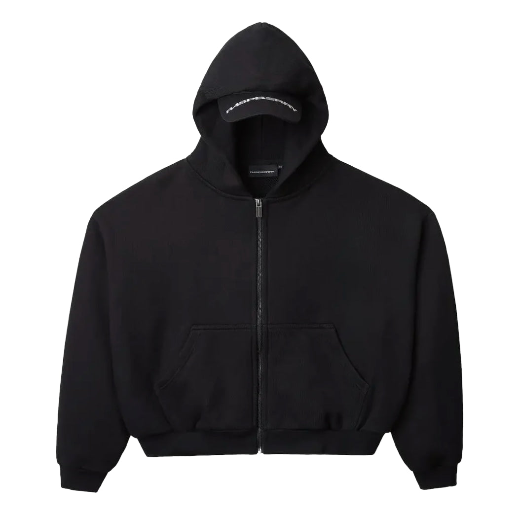 Gold+Vintage Gallery Raspberry Hills 'Dad Cap' Black Zip-Up