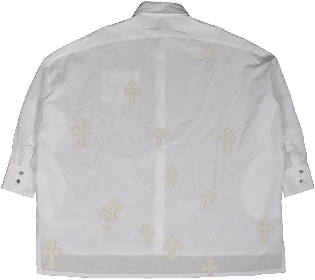 Chrome Hearts 'White Patch' Button Dress Shirt – Showroom LA