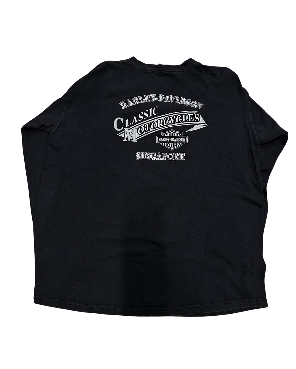 Harley Davidson 'Singapore' Vintage Long Sleeve