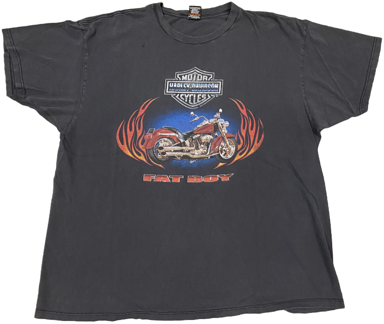 Harley Davidson 'Fat Boy' Vintage Tee