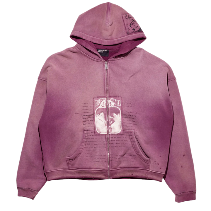 Enfants Riches Deprimes 'Vintage Red' R/P/S ASML Zip Hoodie