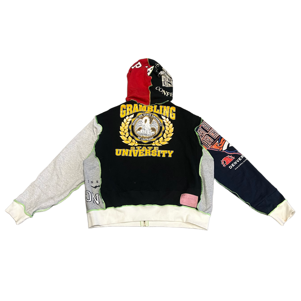 Better With Age 'Multicolor' Hinckley Grambling State Zip Up Hoodie