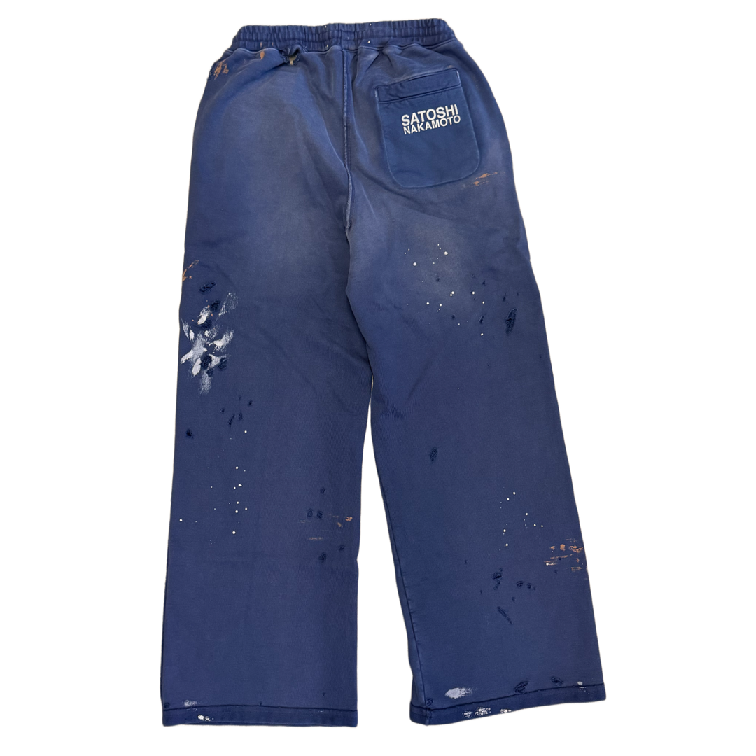 Satoshi Nakamoto 'Blue' Luke Fleece Sweatpants