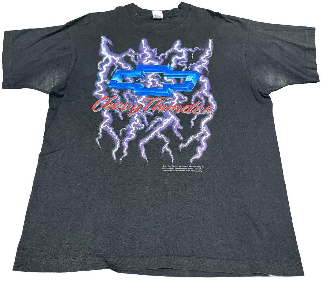Chevrolet 'Chevy Thunder' Vintage Black Tee
