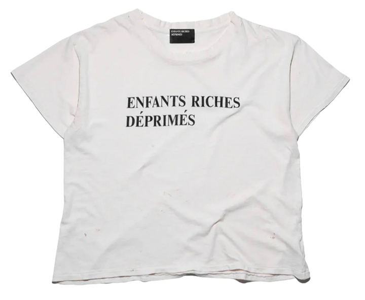 Enfants Riches Déprimés Thrashed Cream Tee