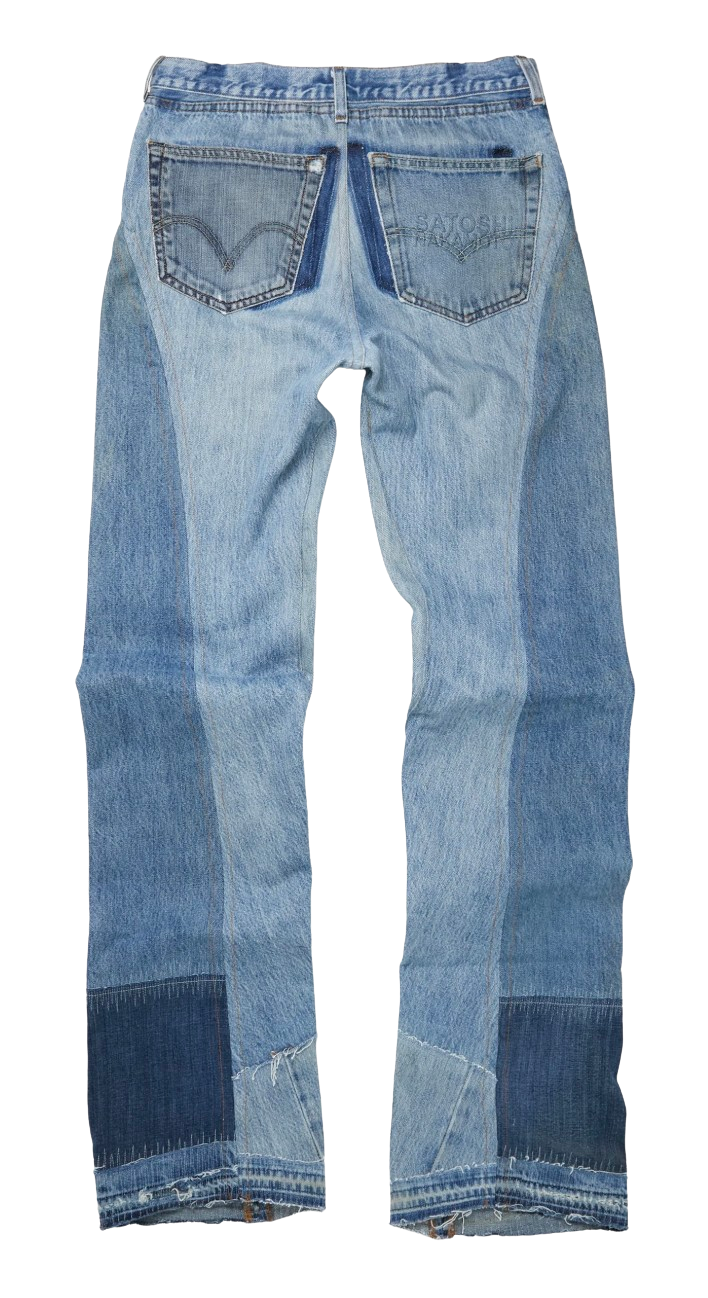 Satoshi Nakamoto 'Reconstructed' Blue Jeans
