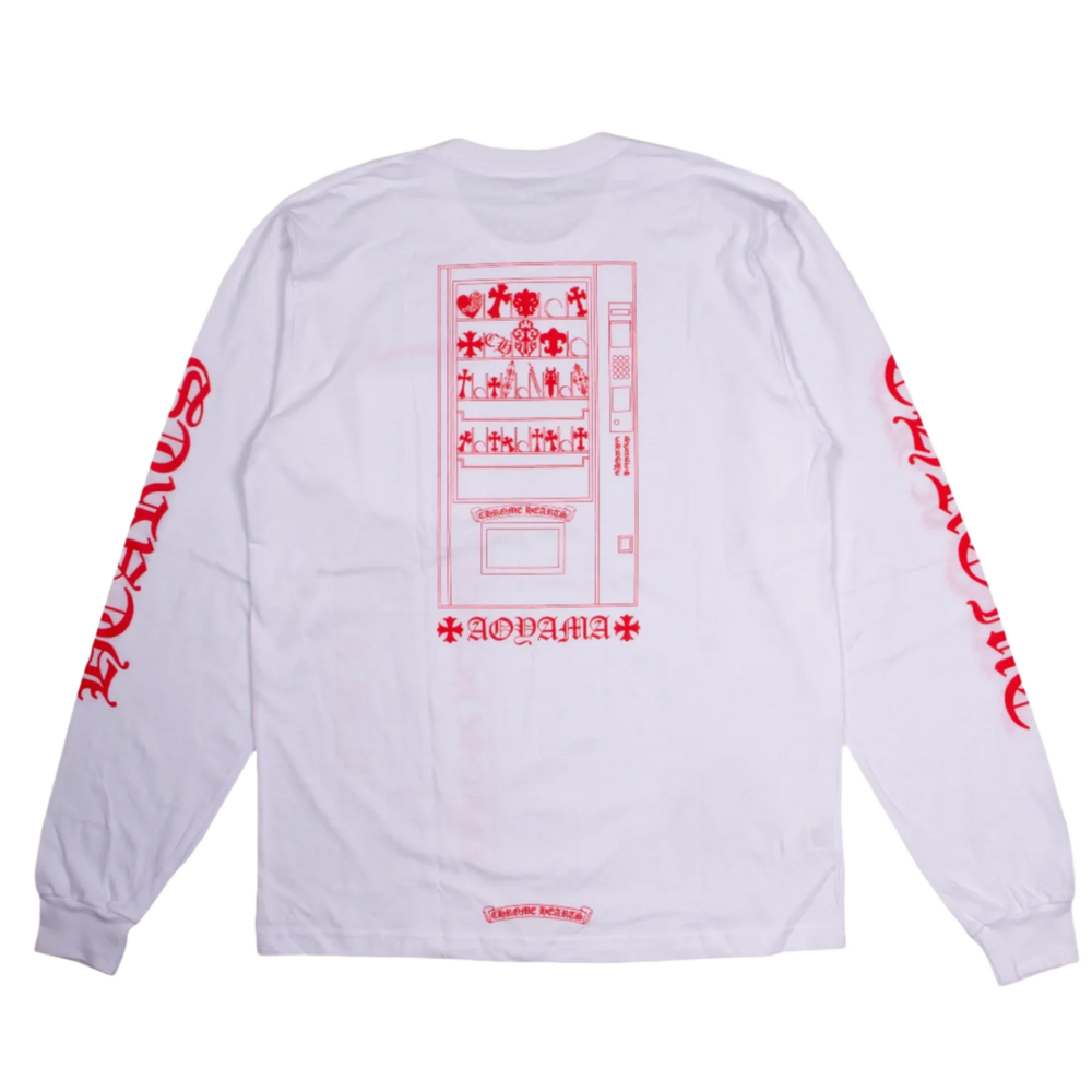 Chrome Hearts 'Aoyama' Exclusive White Longsleeve Tee