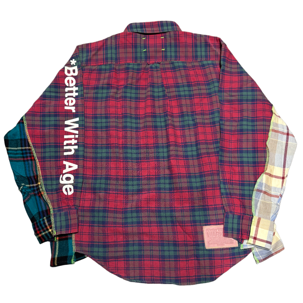 *Better Wiith Age Gentlemen's 3 Panel Flannel Shirt