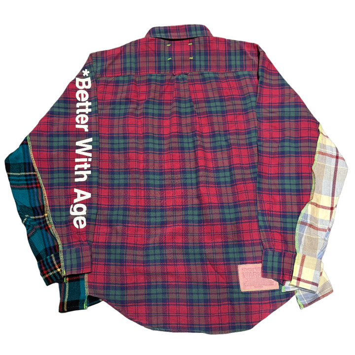 *Better Wiith Age Gentlemen's 3 Panel Flannel Shirt