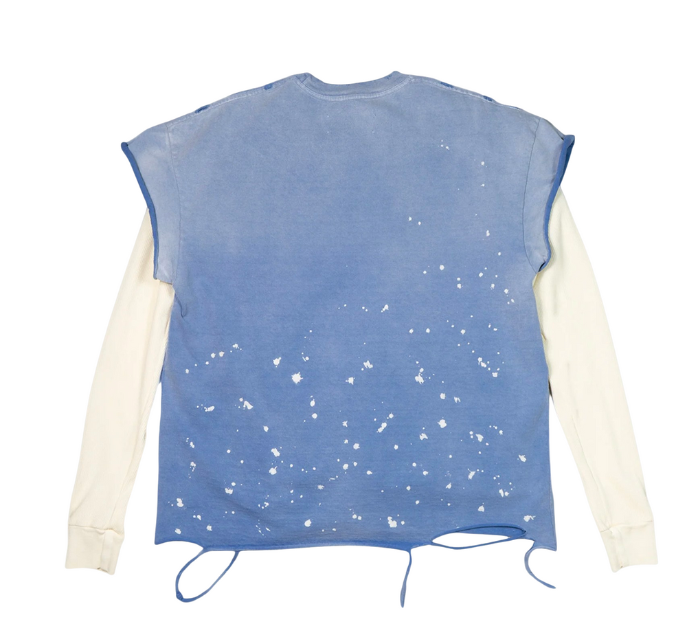 Satoshi Nakamoto 'Blue' Lukes Thermal Longsleeve