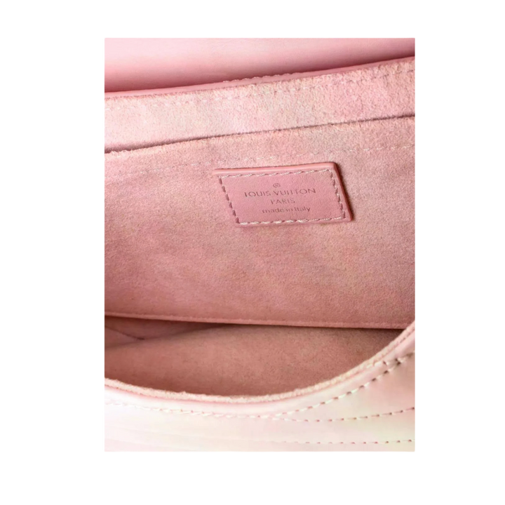 Louis Vuitton 'New Wave Chain' Pink Quilted Leather MM Bag