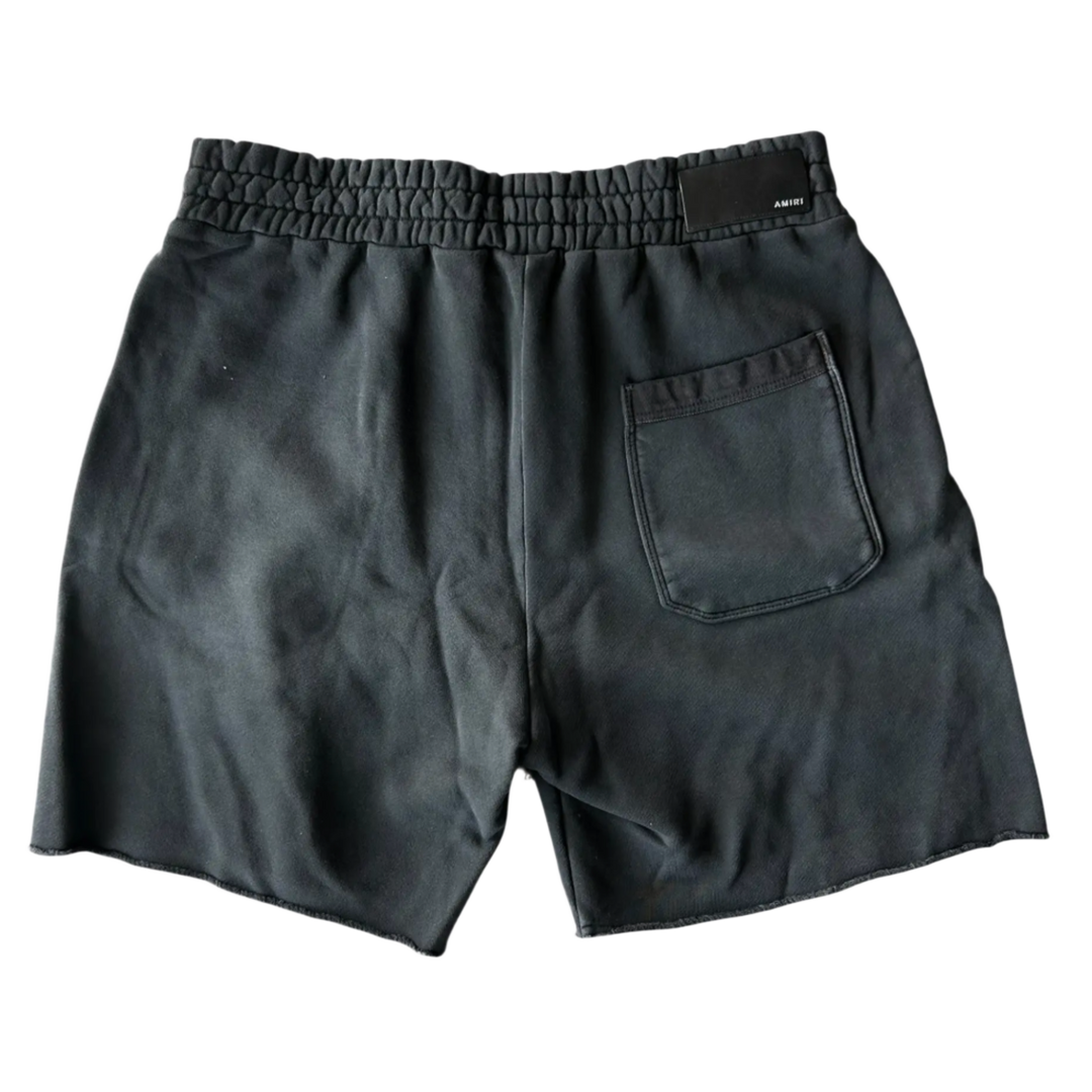 Amiri 'Black & Yellow' Track Sweat Shorts