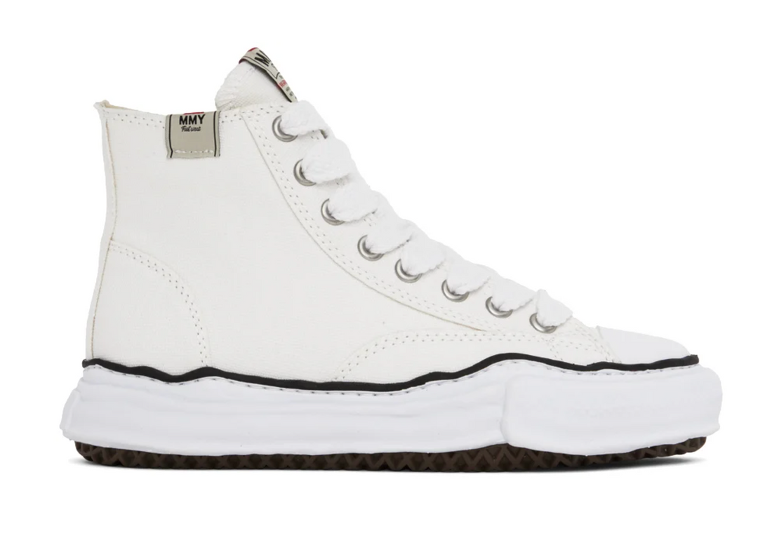 Maison Mihara Yasuhiro 'White Peterson' High Sneakers