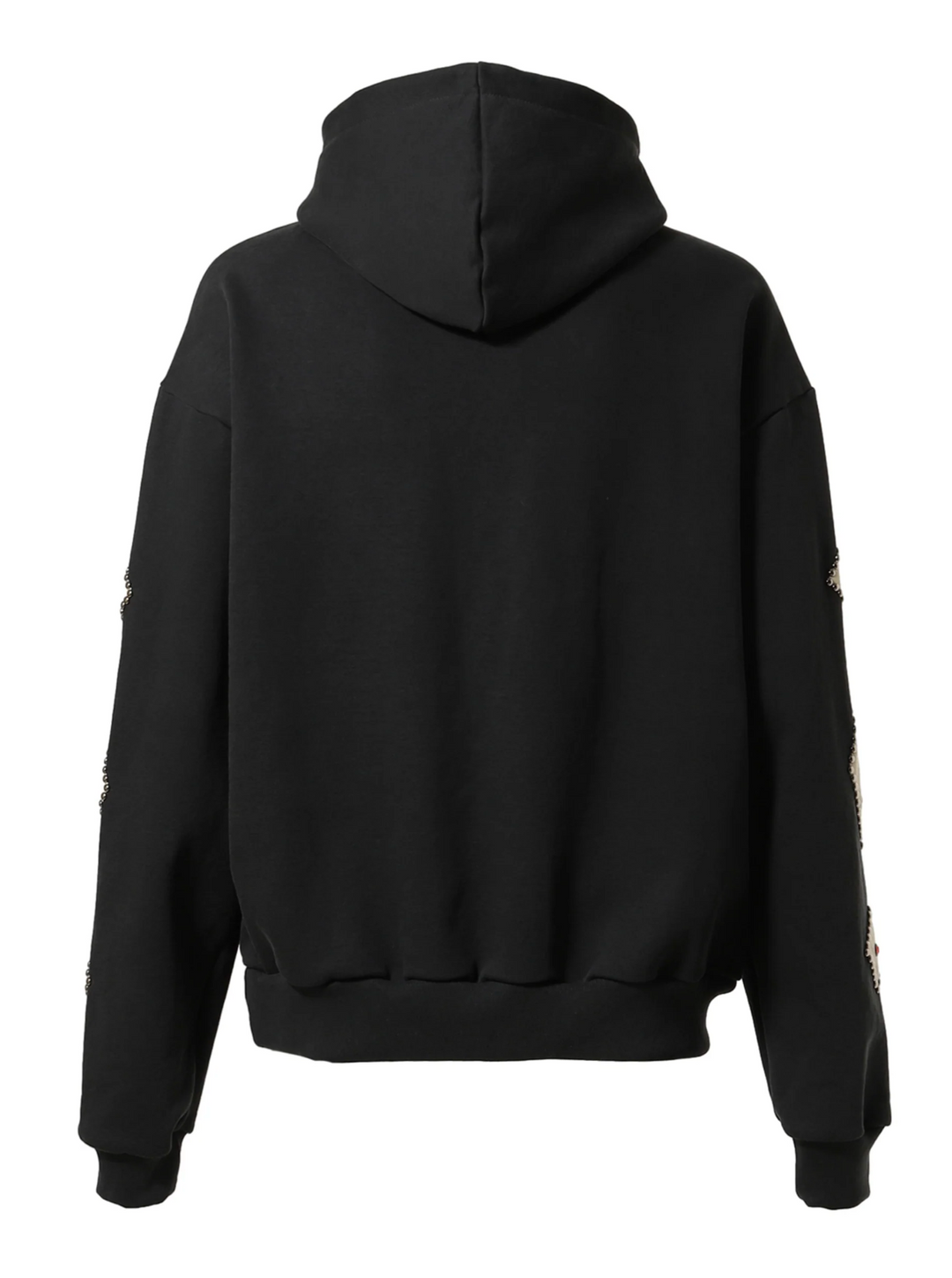 Satoshi Nakamoto 'Studded Logo' Black Hoodie