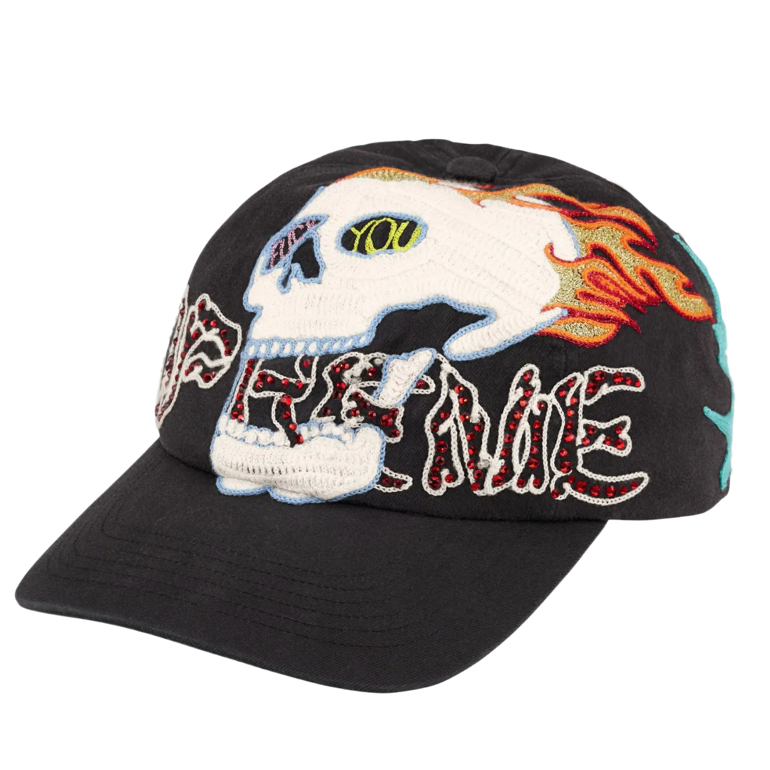 Supreme 'Black' WSFT 6 Panel Hat
