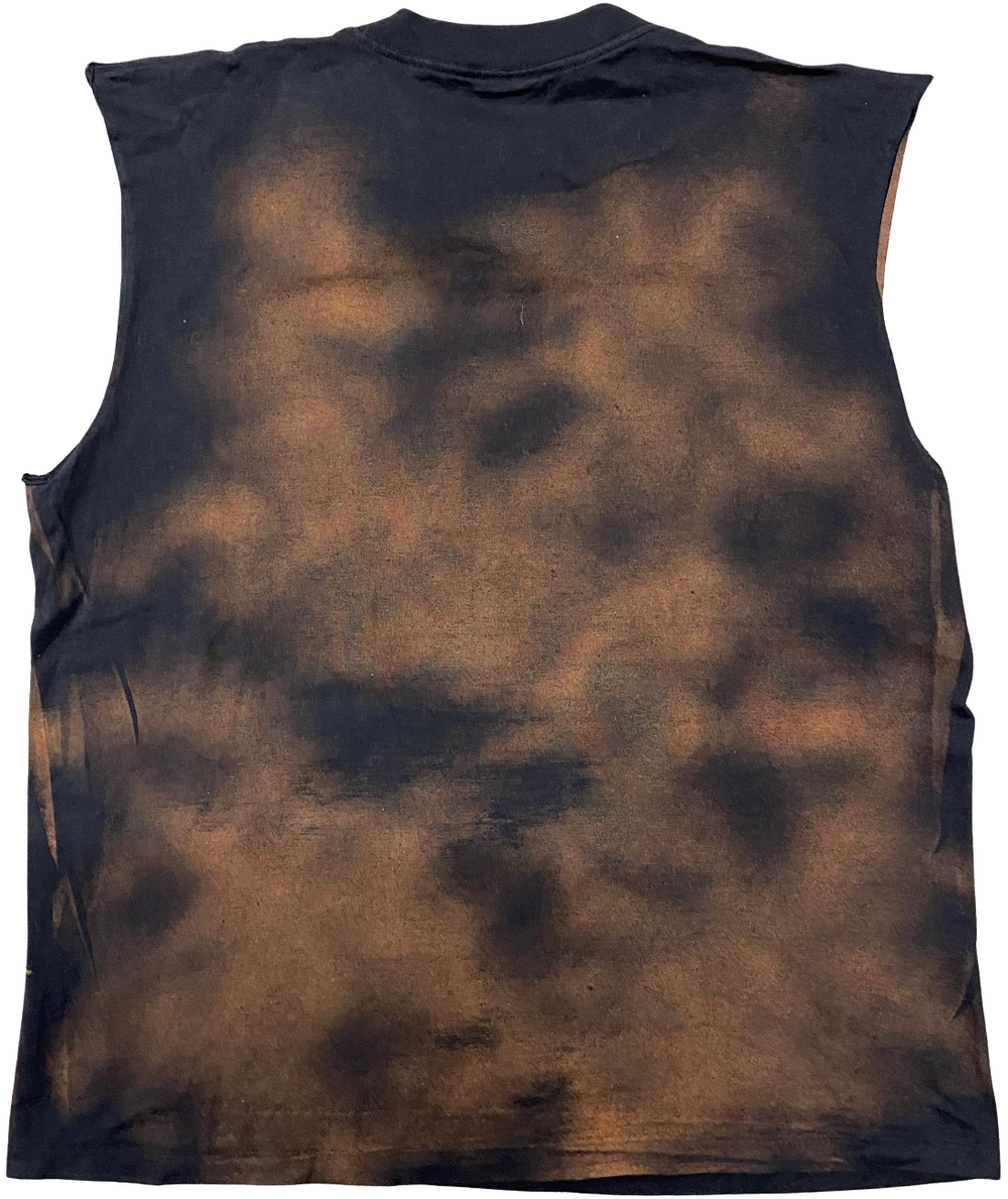 American Steel 'Bleached' Vintage Cut Off Tee