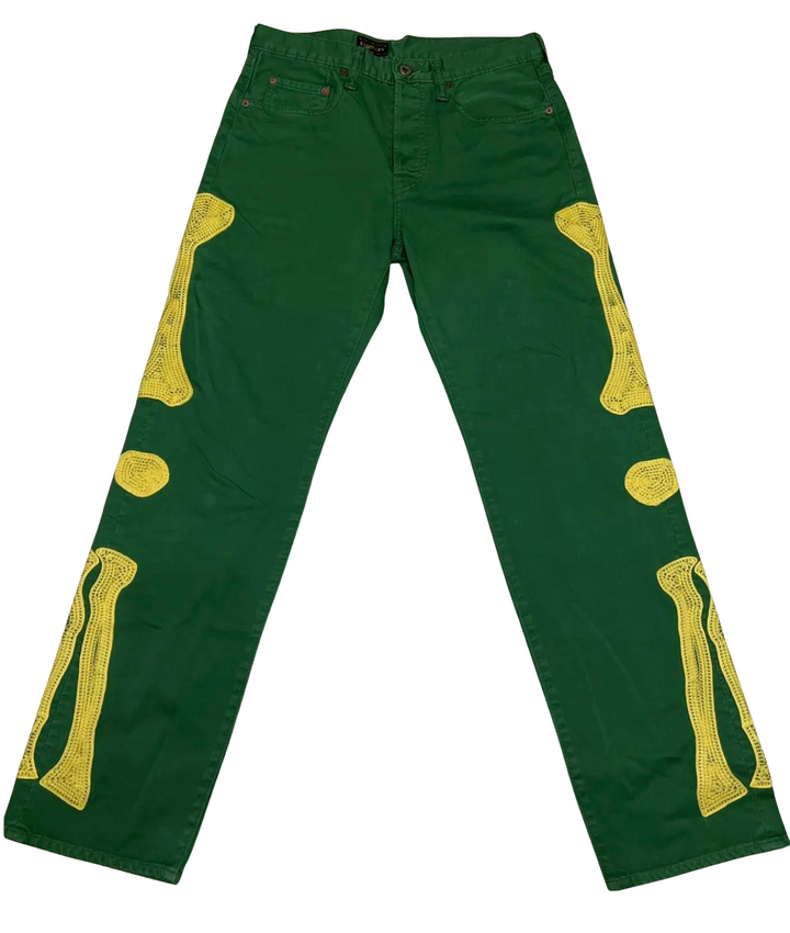Kapital 'Green Bone' Denim Pants