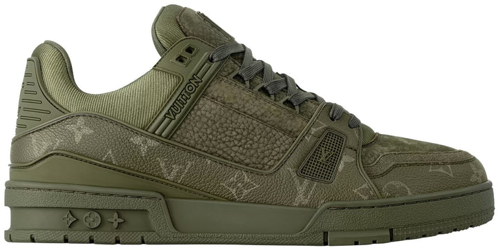 Louis Vuitton LV Trainer 'Khaki Green' Sneakers