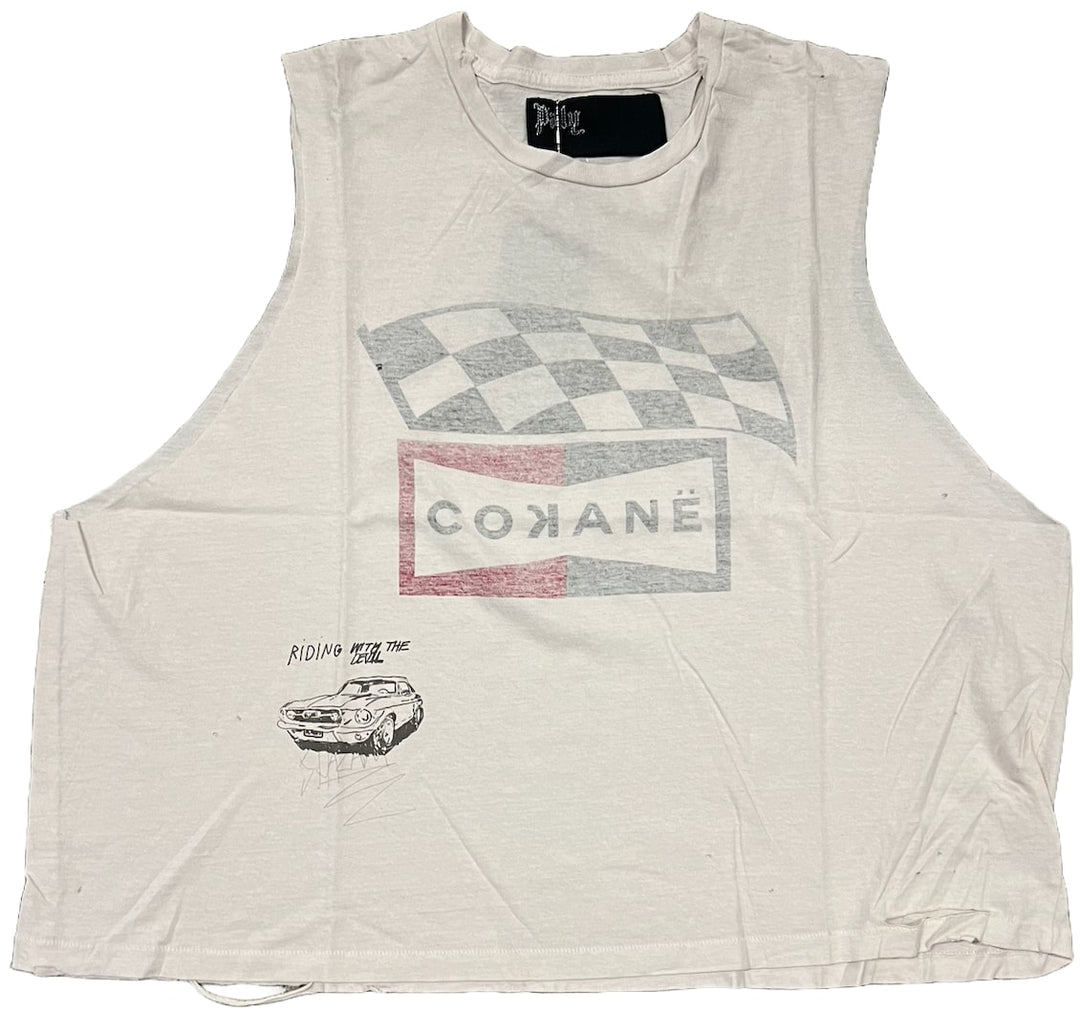 Paly 'Cokane' White Cutoff