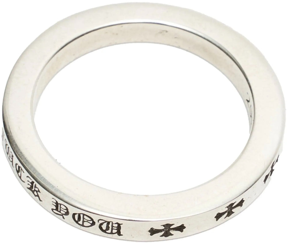 Chrome Hearts 'Spacer' Las Vegas 3MM Silver Ring