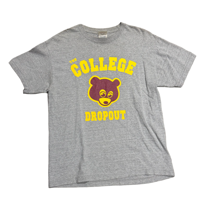 College Dropout 'Grey' Vintage Tee