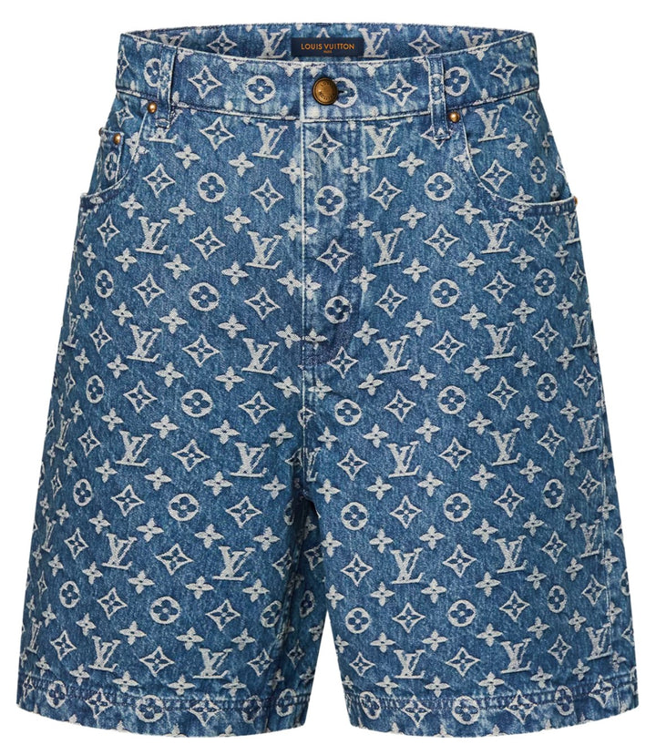 Louis Vuitton Monogram Denim Shorts