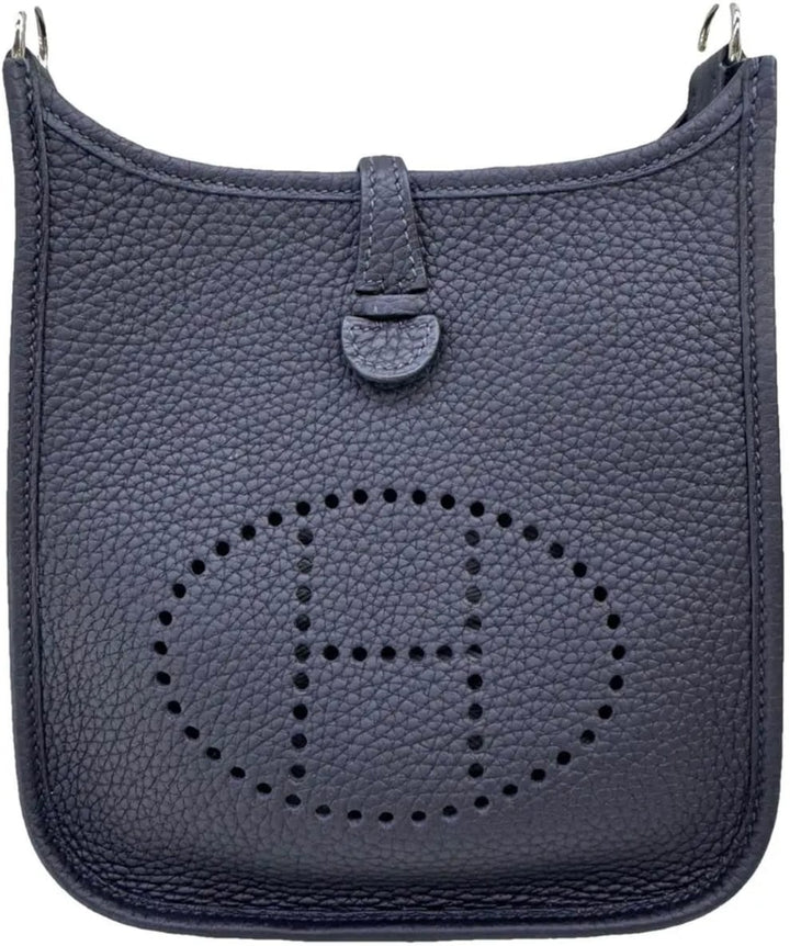 Hermes 'Navy' Evelyne TPM 16 Palladium Hardware Amazone Bag