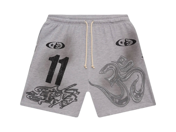 Hellstar Yoga Shorts Grey