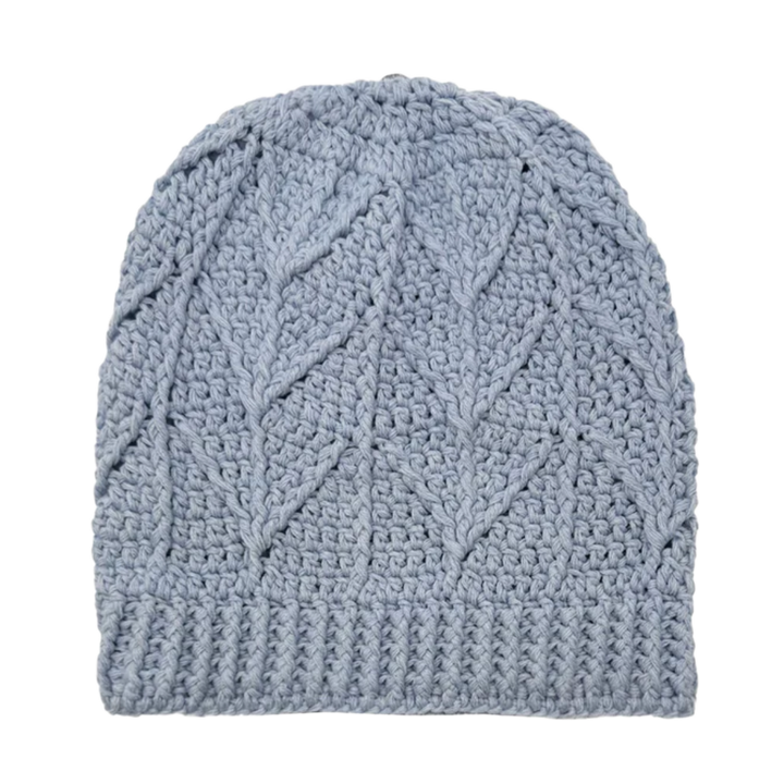 Chrome Hearts 'Star Patch' Blue Cashmere Beanie