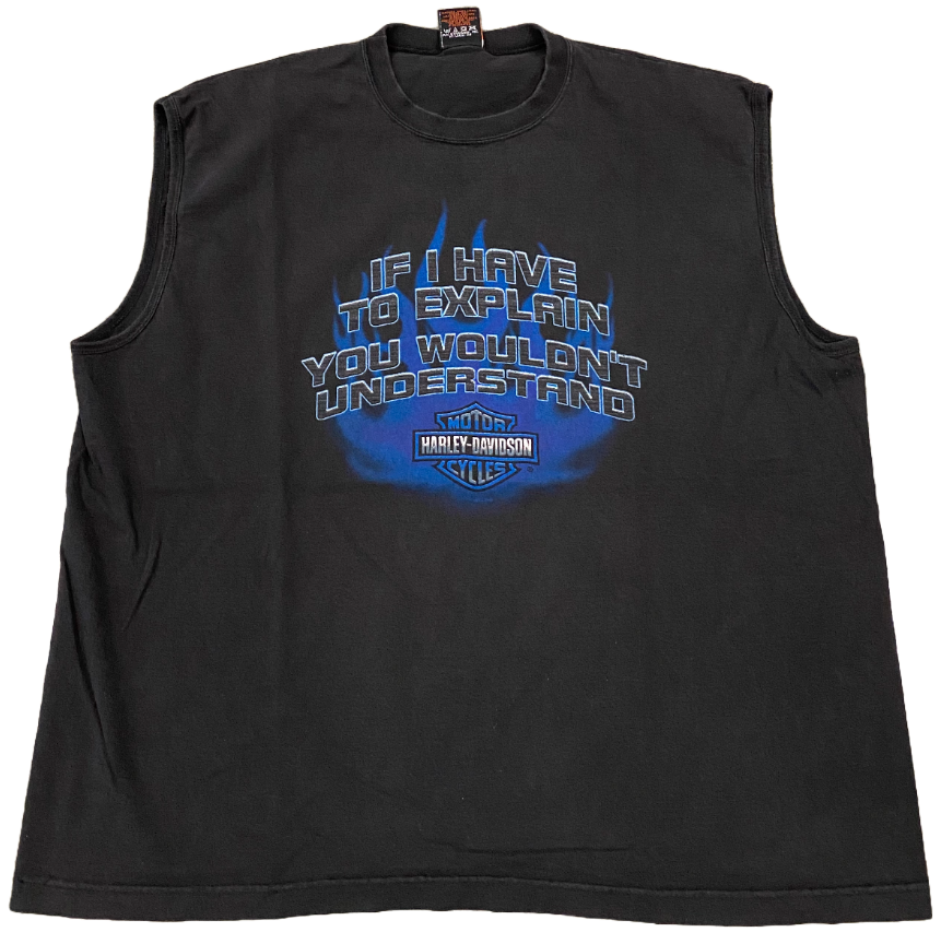 Harley Davidson 'Space Coast' Vintage Cutoff Tee