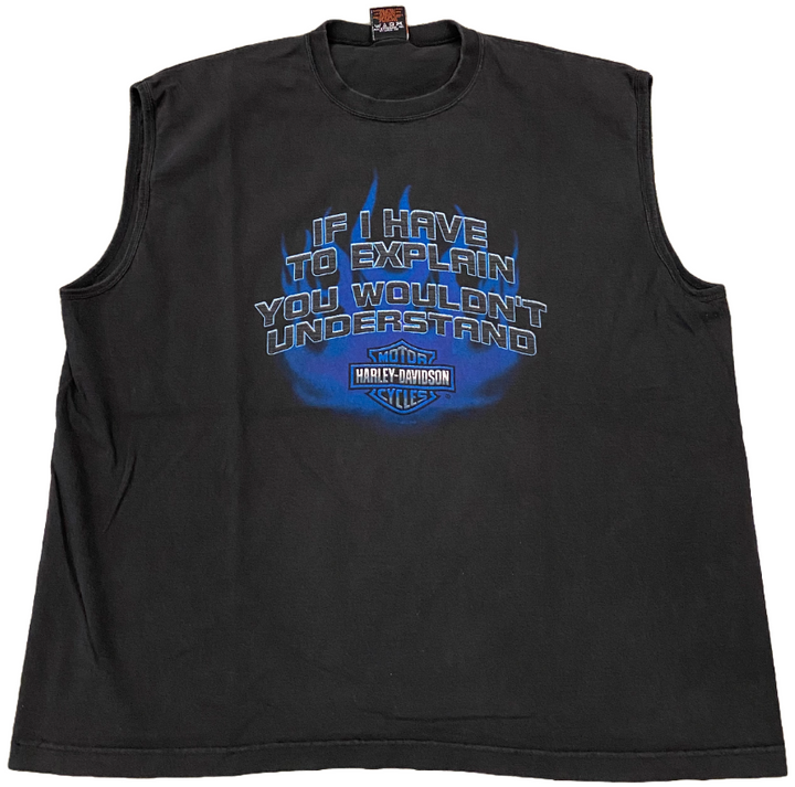 Harley Davidson 'Space Coast' Vintage Cutoff Tee