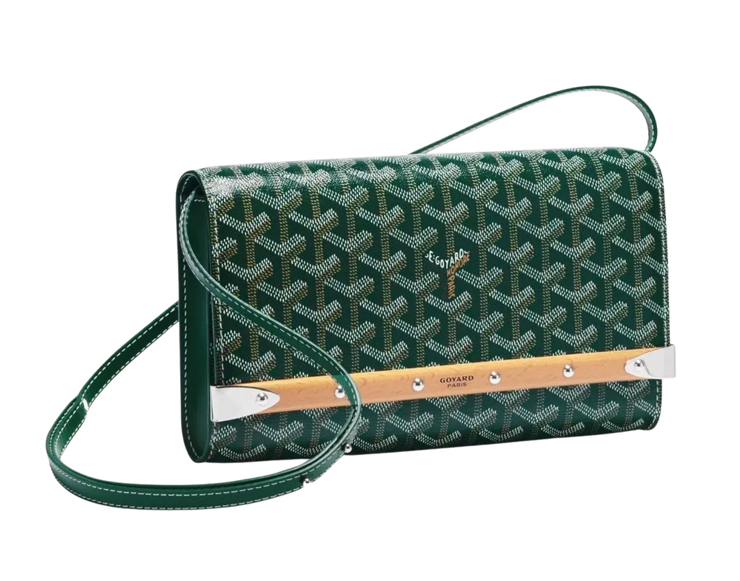 Goyard Monte-Carlo PM Clutch 'Green'