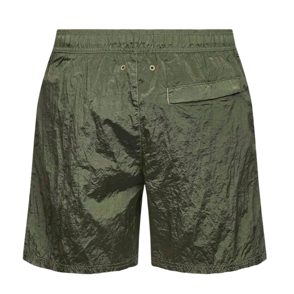 Stone Island 'Green' Nylon Swim Shorts