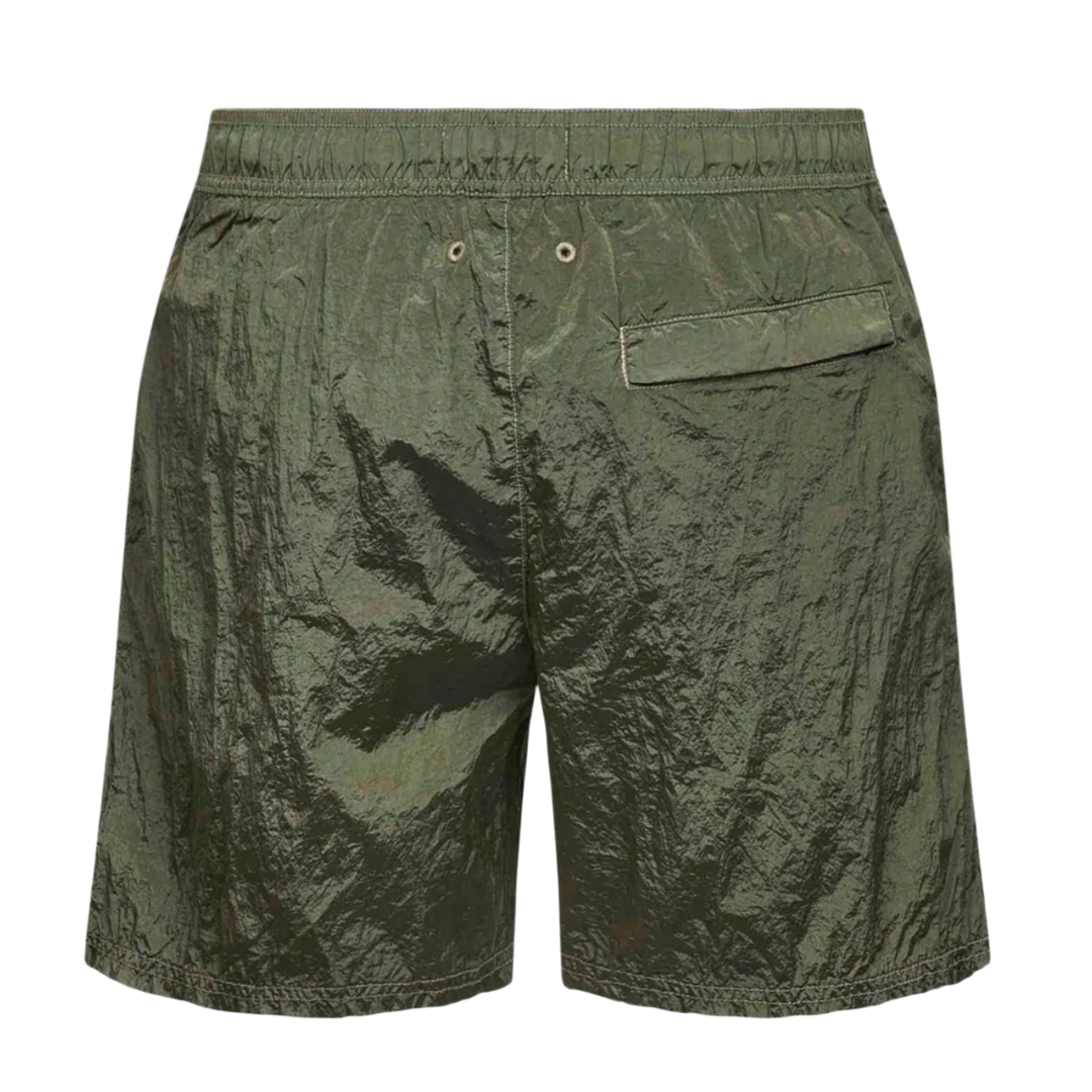 Stone Island 'Green' Nylon Swim Shorts